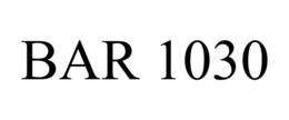 BAR 1030 trademark
