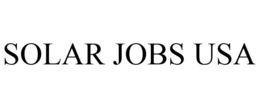 SOLAR JOBS USA trademark