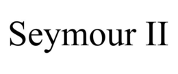 SEYMOUR II trademark