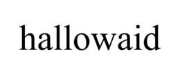 HALLOWAID trademark