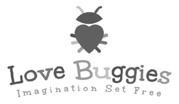 LOVE BUGGIES IMAGINATION SET FREE trademark