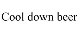COOL DOWN BEER trademark