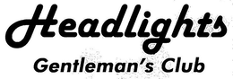 HEADLIGHTS GENTLEMAN'S CLUB trademark
