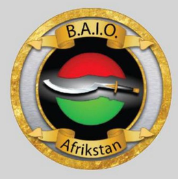 B.A.I.O. AFRIKSTAN trademark