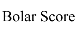 BOLAR SCORE trademark