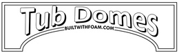 TUB DOMES BUILTWITHFOAM.COM trademark