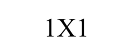 1X1 trademark