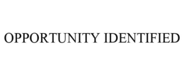 OPPORTUNITY IDENTIFIED trademark