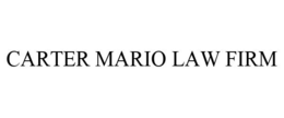 CARTER MARIO LAW FIRM trademark