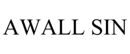 AWALL SIN trademark