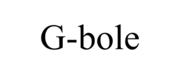 G-BOLE trademark