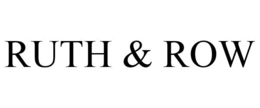 RUTH & ROW trademark