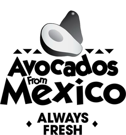 AVOCADOS FROM MEXICO ALWAYS FRESH trademark