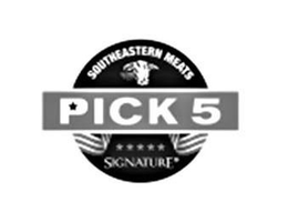 SOUTHEASTERN MEATS PICK 5 SIGNATURE trademark