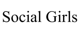 SOCIAL GIRLS trademark