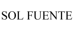 SOL FUENTE trademark