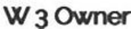 W3 OWNER trademark