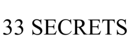 33 SECRETS trademark