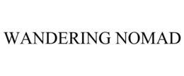 WANDERING NOMAD trademark