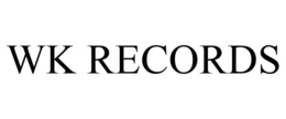 WK RECORDS trademark