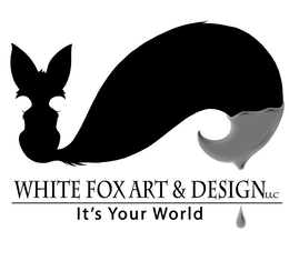 WHITE FOX ART & DESIGN LLC IT'S YOUR WORLD trademark