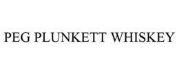 PEG PLUNKETT WHISKEY trademark
