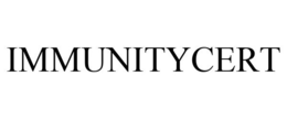 IMMUNITYCERT trademark