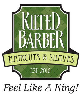 KILTED BARBER HAIRCUTS & SHAVES EST. 2016 FEEL LIKE A KING! trademark
