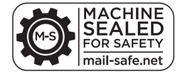 M-S MACHINE SEALED FOR SAFETY MAIL-SAFE.NET trademark