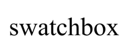 SWATCHBOX trademark