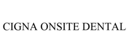 CIGNA ONSITE DENTAL trademark