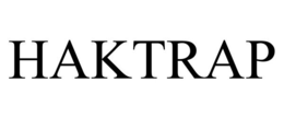 HAKTRAP trademark