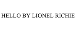 HELLO BY LIONEL RICHIE trademark