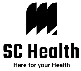 SC HEALTH HERE FOR YOUR HEALTH trademark