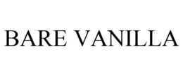 BARE VANILLA trademark