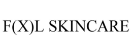 F(X)L SKINCARE trademark