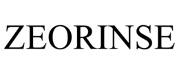 ZEORINSE trademark