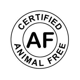 AF CERTIFIED ANIMAL FREE trademark