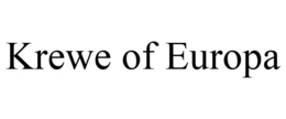 KREWE OF EUROPA trademark