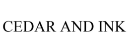 CEDAR AND INK trademark