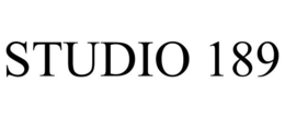 STUDIO 189 trademark