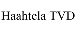 HAAHTELA TVD trademark