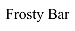 FROSTY BAR trademark