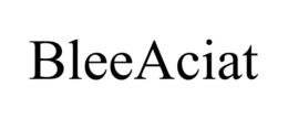 BLEEACIAT trademark