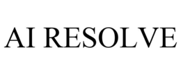 AI RESOLVE trademark