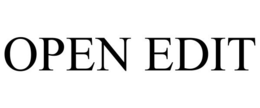 OPEN EDIT trademark