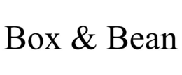 BOX & BEAN trademark