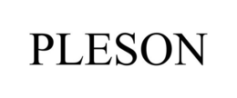 PLESON trademark