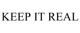 KEEP IT REAL trademark