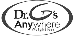 DR. G'S ANYWHERE WEIGHTLOSS trademark